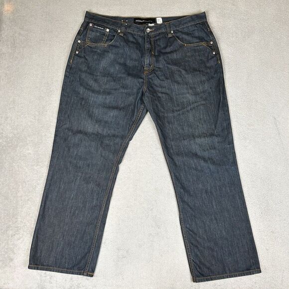 Rocawear Other - Vintage Rocawear Jeans Mens 42x32 Blue Rap Straight Baggy Wide Skater Street Y2K